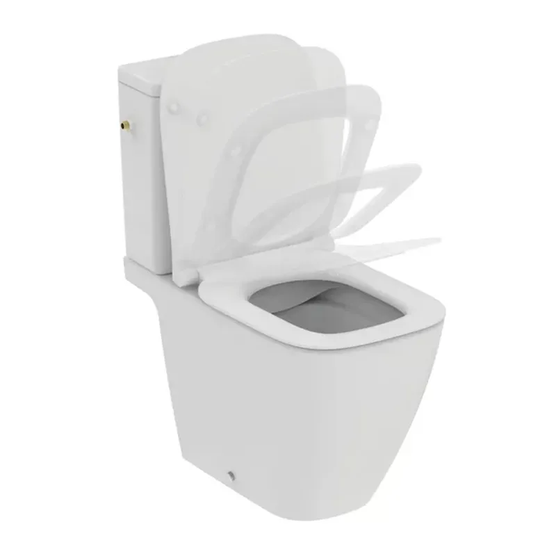 Casa si Gradina - Sanitare - Obiecte sanitare - Accesorii vase de toaleta - Capac WC softclose Ideal Standard i.life B alb slim Quick Release - Infinity.ro
