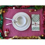 Casa si Gradina - Textile si covoare - Textile bucatarie - Set 2 prosoape bucatarie Kotonia Home, ivoire/rosu/verde, 40x60cm - Infinity.ro