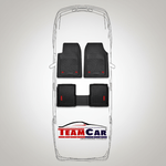 Auto si Moto - Intretinere auto - Covorase auto - Covorase Tip Tavita Compatibile Dacia Logan III 2020-2022 , Negru - Infinity.ro