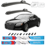Auto si Moto - Intretinere auto - Stergatoare - Stergatoare Audi A8 (D4, 4H) 2009-2013 – Set fata - Infinity.ro