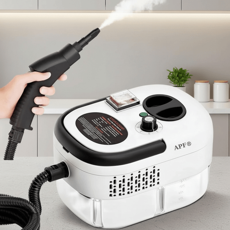 Electronice si Electrocasnice - Ingrijirea locuintei - Aparate de curatat cu abur - Aparat de curatat portabil cu abur APF® 2500W, 1200ml, 3 bar - Infinity.ro
