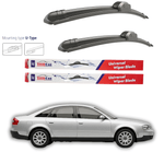 Auto si Moto - Intretinere auto - Stergatoare - Stergatoare Audi A6 (C5, 4B) 1997-2001 – Set fata Flat - Infinity.ro