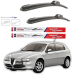 Auto si Moto - Intretinere auto - Stergatoare - Stergatoare Alfa Romeo 147 (937) 5 usi 2001-2005 – Set Fata - Infinity.ro