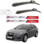 Auto si Moto - Intretinere auto - Stergatoare - Stergatoare Chevrolet Cruze SW (J308) 2012–2016 – Set fata Flat - Infinity.ro