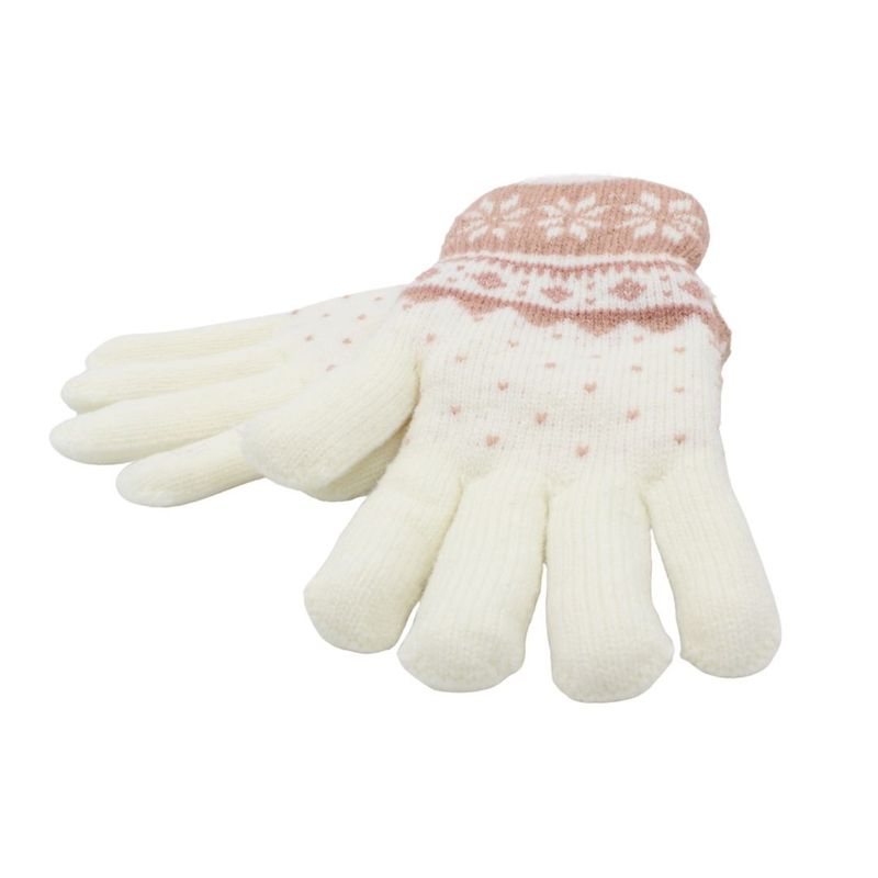 Fashion, accesorii si bijuterii - Femei - Accesorii femei - Manusi femei - Manusi dama, Antonio, captuseala interioara de plus, culoare alb, one size - Infinity.ro