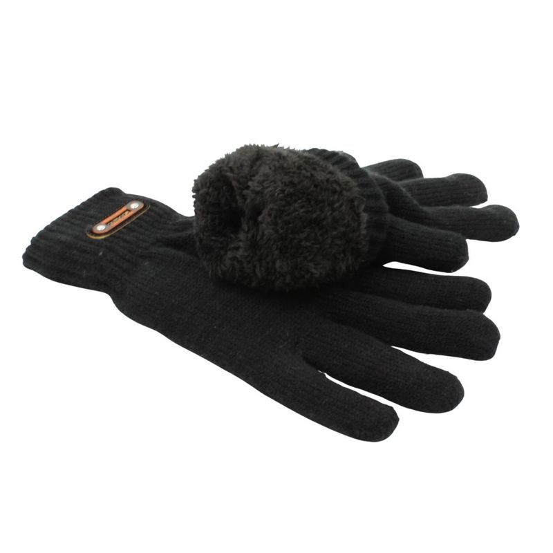 Fashion, accesorii si bijuterii - Barbati - Accesorii barbati - Alte accesorii barbati - Manusi barbati, Antonio, captuseala interioara de plus, culoare negru, one size - Infinity.ro