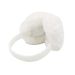 Fashion, accesorii si bijuterii - Femei - Accesorii femei - Alte accesorii femei - Casti pufoase marimea XXL, pentru urechi, Antonio, Ø 14 cm, culoarea alb - Infinity.ro