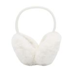 Fashion, accesorii si bijuterii - Femei - Accesorii femei - Alte accesorii femei - Casti pufoase marimea XXL, pentru urechi, Antonio, Ø 14 cm, culoarea alb - Infinity.ro