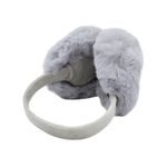 Fashion, accesorii si bijuterii - Femei - Accesorii femei - Caciuli si palarii femei - Casti pufoase marimea XXL, pentru urechi, Antonio, Ø 14 cm, culoarea gri - Infinity.ro
