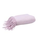 Fashion, accesorii si bijuterii - Femei - Accesorii femei - Alte accesorii femei - Esarfa de dama, Antonio, model cu franjuri, culoarea lila - Infinity.ro