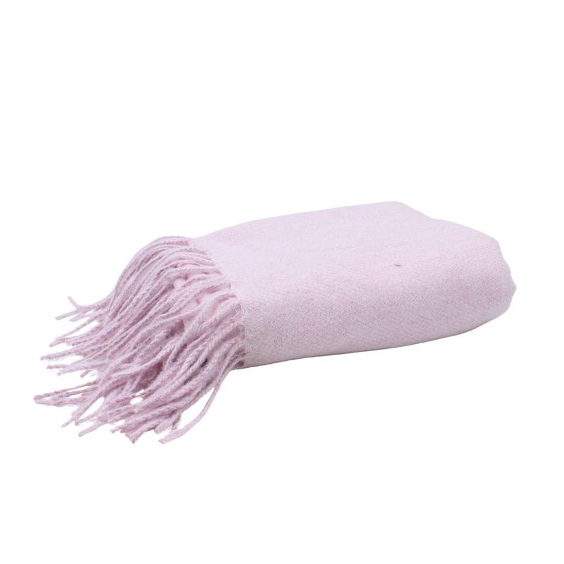 Fashion, accesorii si bijuterii - Femei - Accesorii femei - Alte accesorii femei - Esarfa de dama, Antonio, model cu franjuri, culoarea lila - Infinity.ro