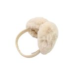 Fashion, accesorii si bijuterii - Femei - Accesorii femei - Caciuli si palarii femei - Casti pufoase pentru urechi Antonio, 94 g, Ø 14 cm, circumferinta 44 cm, ivory - Infinity.ro