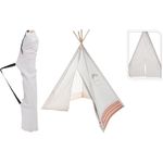 Jucarii, Copii si Bebe - Jucarii si jocuri - Jucarii de exterior - Casute si corturi copii - Cort Teepee pentru copii-Alb - Infinity.ro