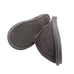 Fashion, accesorii si bijuterii - Barbati - Incaltaminte barbati - Slapi si papuci barbati - Papuci de casa imblaniti, Antonio, pentru barbati, culoarea gri, 44-45 EU - Infinity.ro