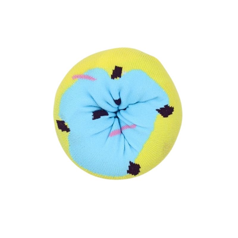 Fashion, accesorii si bijuterii - Copii - Lenjerie si pijamale copii - Sosete si dresuri copii - Sosete Funny Donut – Model Desert, Multicolor, One Size - Infinity.ro