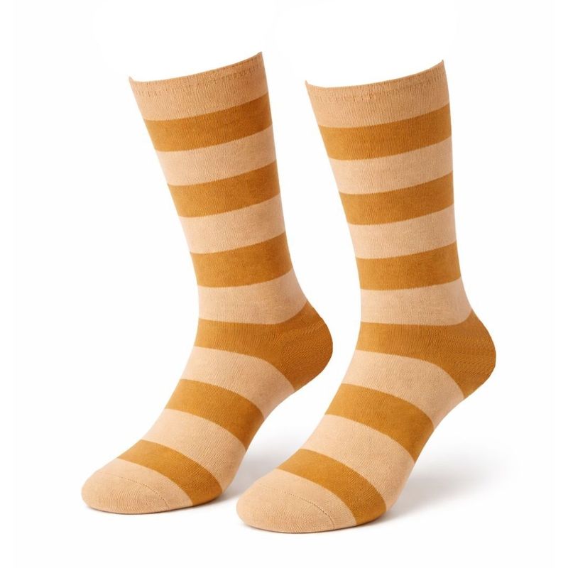Fashion, accesorii si bijuterii - Copii - Lenjerie si pijamale copii - Sosete si dresuri copii - Sosete Funny Croissant – Sosete Haioase Tip Croissant, Cadou Original, One Size - Infinity.ro