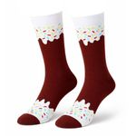 Fashion, accesorii si bijuterii - Copii - Lenjerie si pijamale copii - Sosete si dresuri copii - Sosete Funny Ice Cream unisex, model inghetata pe bat, multicolor, One Size, cadou amuzant - Infinity.ro