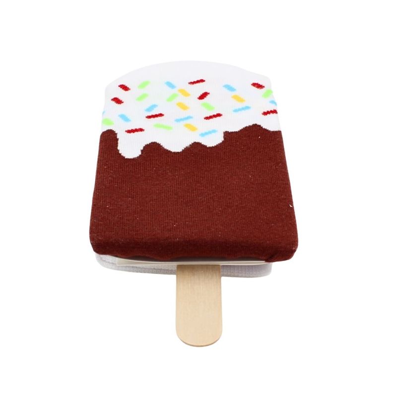 Fashion, accesorii si bijuterii - Copii - Lenjerie si pijamale copii - Sosete si dresuri copii - Sosete Funny Ice Cream unisex, model inghetata pe bat, multicolor, One Size, cadou amuzant - Infinity.ro