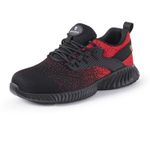 Casa si Gradina - Constructii - Echipamente de lucru - Incaltaminte protectia muncii - Pantofi de protectie Texo Fly S1, usori si aerisiti, cu bombeu metalic Rosu 36 - Infinity.ro