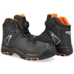 Casa si Gradina - Constructii - Echipamente de lucru - Incaltaminte protectia muncii - Bocanci de protectie cu bombeu din compozit, Procera, Centaur Black Spin, S3 Negru 40 - Infinity.ro