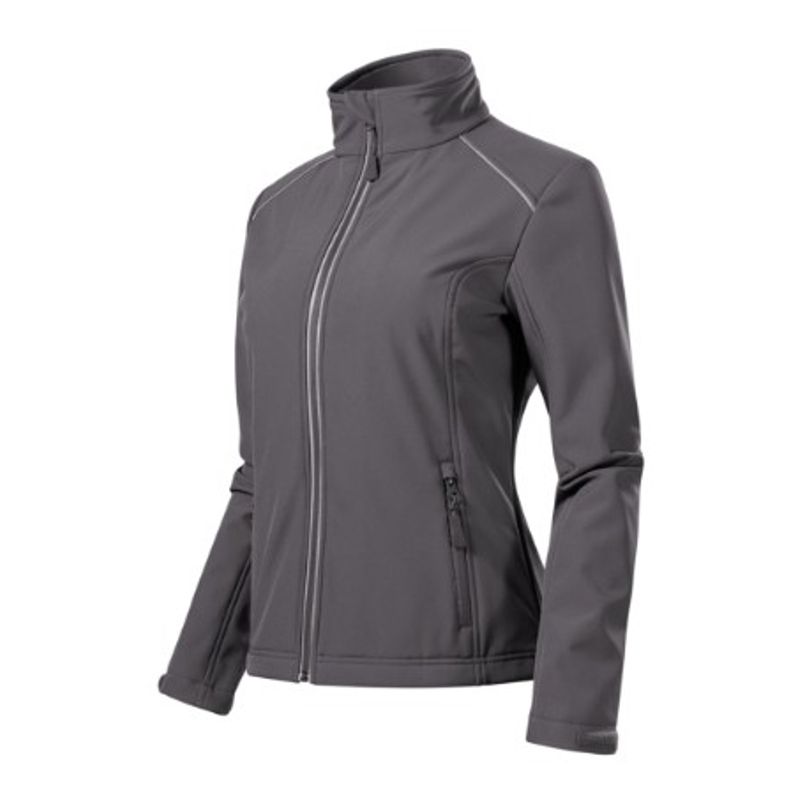 Fashion, accesorii si bijuterii - Femei - Imbracaminte femei - Jachete si geci femei - Jacheta softshell pentru dama, Valley 537, Malfini Gri XL - Infinity.ro