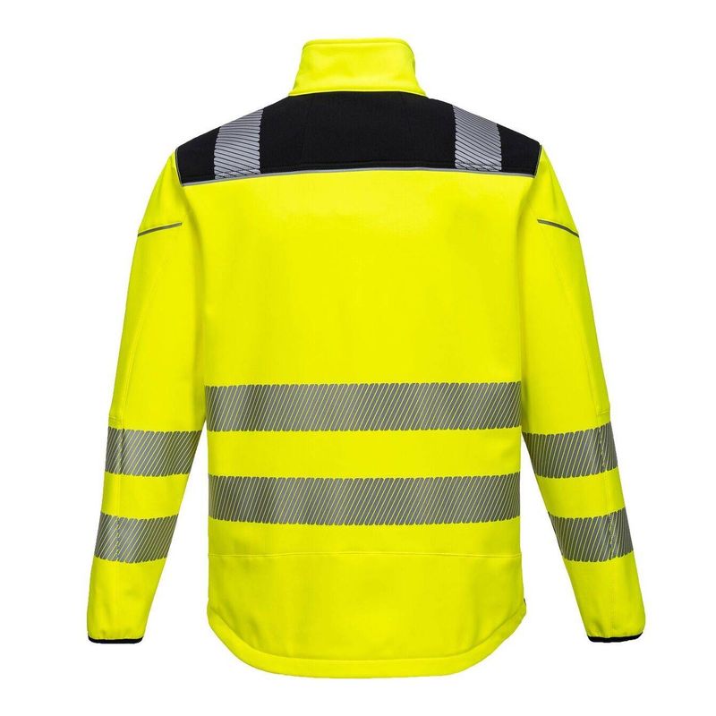 Casa si Gradina - Constructii - Echipamente de lucru - Imbracaminte protectia muncii - Jacheta Softshell Vision HiVis Portwest S Galben - Infinity.ro