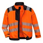 Casa si Gradina - Constructii - Echipamente de lucru - Imbracaminte protectia muncii - Jacheta Vision HiVis Portwest S Portocaliu - Infinity.ro