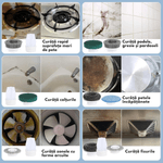 Electronice si Electrocasnice - Ingrijirea locuintei - Mopuri electrice - Perie electrica rotativa pentru curatare eficienta fara efort Qova®, Multifunctionala fara fir, maner fix, 7 Capete - Infinity.ro