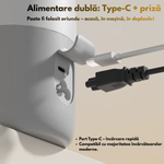 Jucarii, Copii si Bebe - Hrana si alaptare - Biberoane, suzete si accesorii hranire - Incalzitoare si termosuri bebe - Incalzitor Portabil Inteligent pentru Lapte, Apa si Lapte Matern, Qova®, Baterie 10.000 mAh, Incalzire Rapida, Mentinere - Infinity.ro