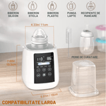 Jucarii, Copii si Bebe - Hrana si alaptare - Biberoane, suzete si accesorii hranire - Incalzitoare si termosuri bebe - Incalzitor biberoane Multifunctional 6 in 1, Sterilizator electric Qova® cu Ecran tactil, Incalzire Lapte si Alimente - Infinity.ro