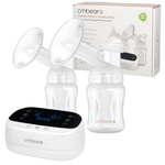 Jucarii, Copii si Bebe - Maternitate - Pompe de san - Pompa Electrica de San Bilaterala - Dubla, Qova®, Portabila - cu Doua Motoare, Multiple Moduri, 9 Niveluri de Aspiratie - Infinity.ro