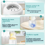 Jucarii, Copii si Bebe - Hrana si alaptare - Biberoane, suzete si accesorii hranire - Incalzitoare si termosuri bebe - Incalzitor Portabil pentru Biberoane QOVA® – Incalzire Rapida in 3-5 Minute, Pentru Lapte sau Apa, Fara Fir, Electric - Infinity.ro