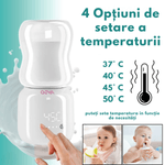 Jucarii, Copii si Bebe - Hrana si alaptare - Biberoane, suzete si accesorii hranire - Incalzitoare si termosuri bebe - Incalzitor Portabil pentru Biberoane QOVA® – Incalzire Rapida in 3-5 Minute, Pentru Lapte sau Apa, Fara Fir, Electric - Infinity.ro