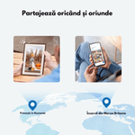 TV, Audio-Video si Foto - Aparate foto si accesorii - Accesorii foto si video - Rame foto digitale - Rama Foto Digitala Wifi cu Ecran IPS HD 15.6 inch, Memorie 32GB, Azorpa&Qova® D15, Touchscreen, Suport Card 128GB - Infinity.ro