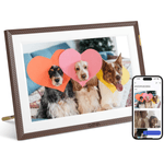 TV, Audio-Video si Foto - Aparate foto si accesorii - Accesorii foto si video - Rame foto digitale - Rama Foto Digitala Wifi cu Ecran IPS HD 15.6 inch, Memorie 32GB, Azorpa&Qova® D15, Touchscreen, Suport Card 128GB - Infinity.ro