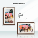 TV, Audio-Video si Foto - Aparate foto si accesorii - Accesorii foto si video - Rame foto digitale - Rama Foto Digitala Wifi cu Ecran IPS HD 15.6 inch, Memorie 32GB, Azorpa&Qova® D15, Touchscreen, Suport Card 128GB - Infinity.ro