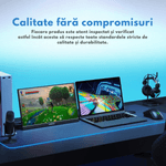 PC, gaming si accesorii - Desktop PC & monitoare - Monitoare - Monitor Portabil Arzopa & Qova® de 16" inch, 2.5K QHD (2560x1600), 123% sRGB, HDR, Ultra-Subtire, 60Hz, USB-C & HDMI - Infinity.ro