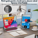 PC, gaming si accesorii - Desktop PC & monitoare - Monitoare - Monitor Extensibil de 15.6 inch Qova®, Afisaj FHD IPS pentru Laptopuri de 13"-17.3", Portabil cu Design Ultra Subtire - Infinity.ro