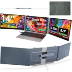 PC, gaming si accesorii - Desktop PC & monitoare - Monitoare - Monitor Extensibil si Portabil pentru laptop, Qova®, Extensie de ecran Duale de 14 inch IPS Full HD, 1920x1080,sRGB 100% - Infinity.ro