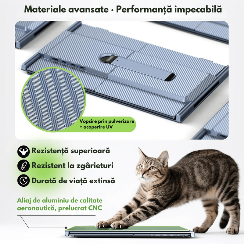 PC, gaming si accesorii - Desktop PC & monitoare - Monitoare - Monitor Extensibil si Portabil pentru laptop, Qova®, Extensie de ecran Duale de 14 inch IPS Full HD, 1920x1080,sRGB 100% - Infinity.ro