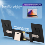 PC, gaming si accesorii - Desktop PC & monitoare - Monitoare - Monitor Extensibil si Portabil pentru laptop, Qova®, Extensie de ecran Duale de 16 inch IPS, 1920x1200, sRGB 120%, 16:10 - Infinity.ro