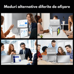 PC, gaming si accesorii - Desktop PC & monitoare - Monitoare - Monitor Triplu Extensibil si Portabil pentru laptop, QOVA®, Quad Screen de 16 inch, 3 Ecrane IPS 16:10 - Full HD 1200p - Infinity.ro