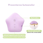 Ingrijire personala si Cosmetice - Sanatate si wellness - Articole wellness - Aparate si dispozitive de masaj - Aparat de masaj pentru lactatie cu incalzire si vibratii –10 moduri, 2 niveluri de temperatura,Dispozitiv Masaj alaptare - Infinity.ro