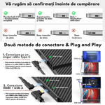 PC, gaming si accesorii - Desktop PC & monitoare - Monitoare - Monitor Extensibil si portabil pentru Laptop, Qova®, Ecran de 16 inch, Afisaj IPS Full HD 1200P, 60Hz, Contrast 1.000:1 - Infinity.ro