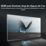 PC, gaming si accesorii - Desktop PC & monitoare - Monitoare - Monitor Portabil Arzopa & Qova® de 13,3" inch, Ecran OLED, 1920*1080, Ultra-portabil, 100% sRGB, HDR 10, 60Hz,USB-C/HDMi - Infinity.ro