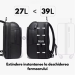 Laptop, Telefoane si Tablete - Laptopuri si accesorii - Accesorii Laptop - Genti laptop - Rucsac pentru Laptop de 15.6 inch Multifunctional, pentru Calatorie, Extensibil de la 27L la 39L, BANGE, Impermeabil - Infinity.ro