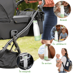 Jucarii, Copii si Bebe - Hrana si alaptare - Biberoane, suzete si accesorii hranire - Incalzitoare si termosuri bebe - Incalzitor Portabil Inteligent pentru Lapte si Lapte Matern –9000 mAh, Incalzire Rapida in 3 Minute,5 Trepte Temperatura - Infinity.ro