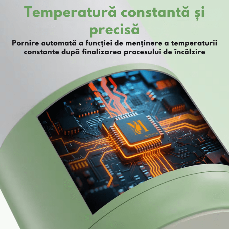 Jucarii, Copii si Bebe - Hrana si alaptare - Biberoane, suzete si accesorii hranire - Incalzitoare si termosuri bebe - Incalzitor Portabil Inteligent pentru Lapte si Lapte Matern –9000 mAh, Incalzire Rapida in 3 Minute,5 Trepte Temperatura - Infinity.ro