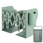 Carti si Birotica - Carti - Accesorii pentru cititori - Suport pentru Carti Extensibil, Reviste, Jocuri Video, din metal, INCO®, cu Compartiment pentru Pixuri, Reglabil - Infinity.ro