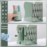 Carti si Birotica - Carti - Accesorii pentru cititori - Suport pentru Carti Extensibil, Reviste, Jocuri Video, din metal, INCO®, cu Compartiment pentru Pixuri, Reglabil - Infinity.ro